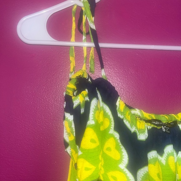 NWT Chaudry KC Boho mini dress with gorgeous heart mandala pattern Size M - Picture 3 of 3